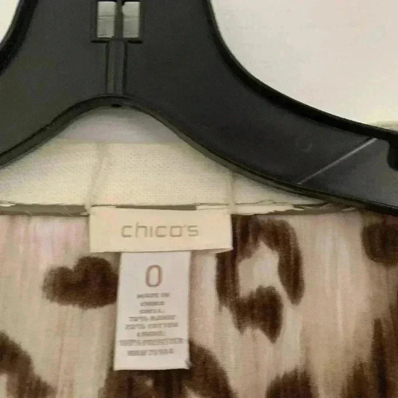 Chico’s beautiful reversible jacket  size 0 ( small) 3/4 sleeve length. … - Picture 5 of 6